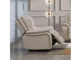 Henricus Beige Glider Recliner - Ornate Home