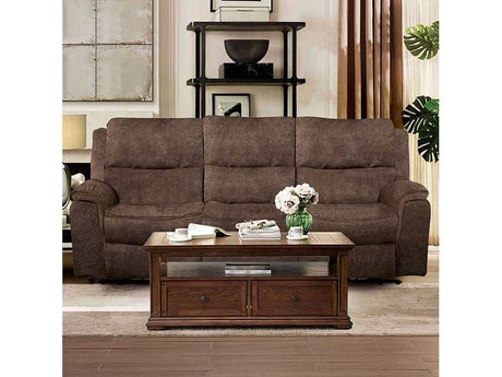 Henricus Dark Brown Sofa - Ornate Home