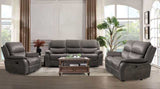 Henricus Dark Gray Loveseat - Ornate Home