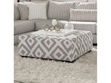 Hermiston Gray Ottoman - Ornate Home
