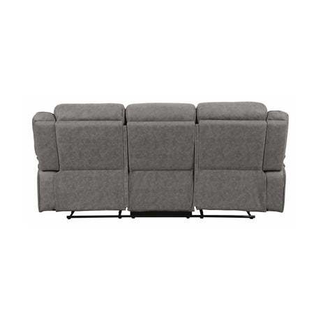 Higgins Grey Motion Sofa - Ornate Home