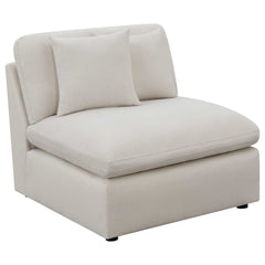 Hobson Ivory 6 Pc Sectional - Ornate Home