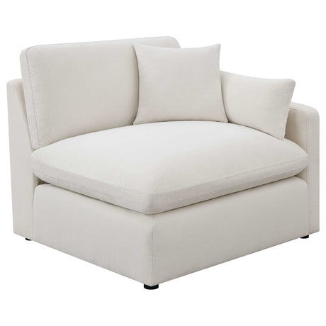 Hobson Ivory 6 Pc Sectional - Ornate Home