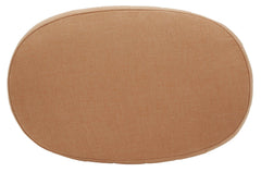 Hollyann Gray Oversized Accent Ottoman - Ornate Home