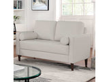 Horgen Off-White Loveseat - Ornate Home