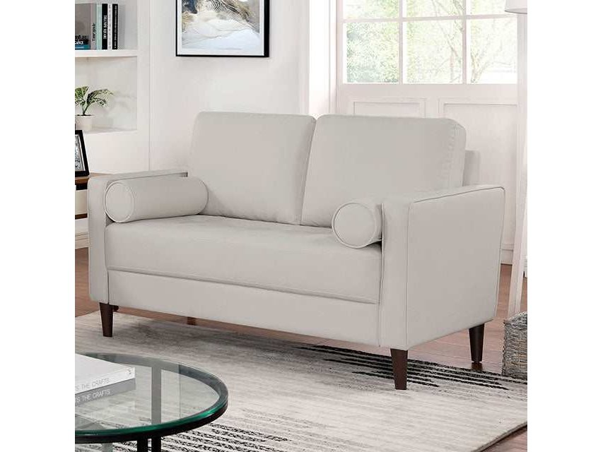 Horgen Off-White Loveseat - Ornate Home