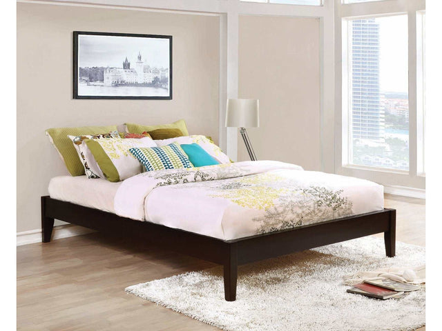 Hounslow Cappuccino Full Platform Bed - Ornate Home