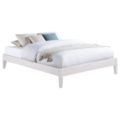 Hounslow White Eastern King Bed - Ornate Home