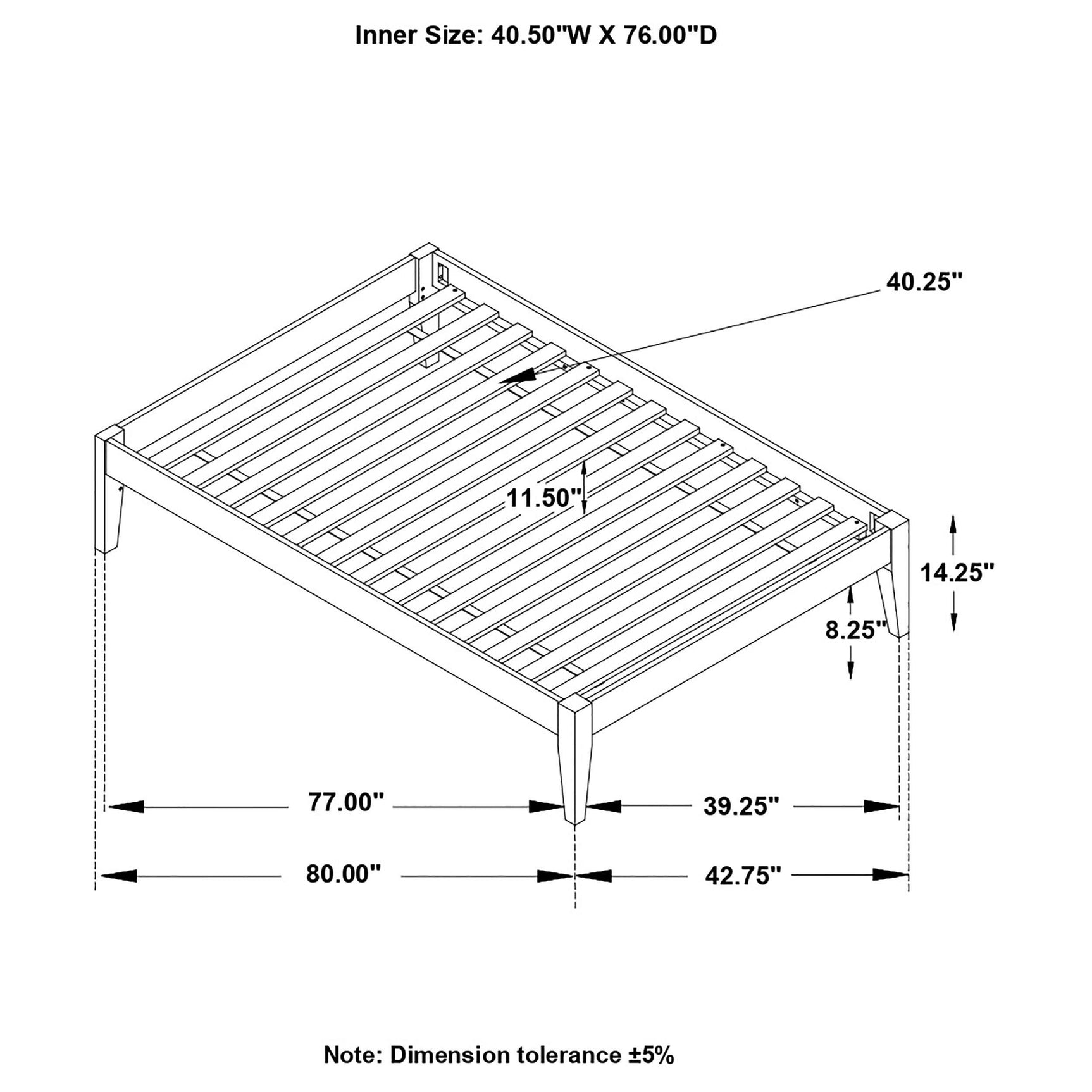 Hounslow White Twin  Bed - Ornate Home