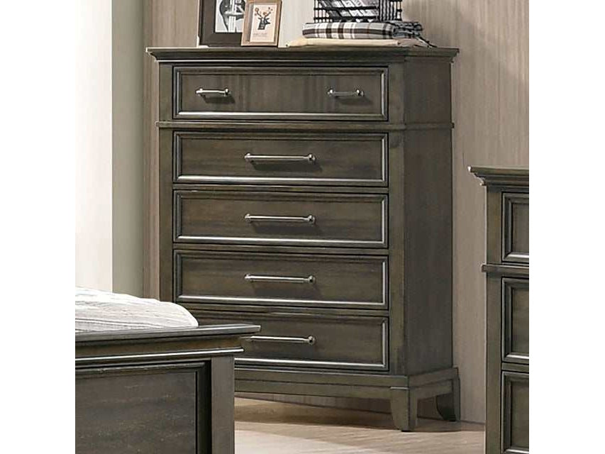 Houston Gray Chest - Ornate Home