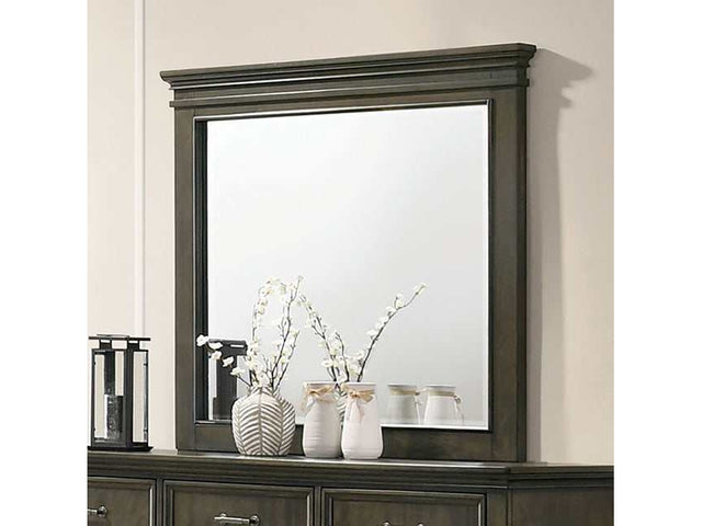 Houston Gray Mirror - Ornate Home