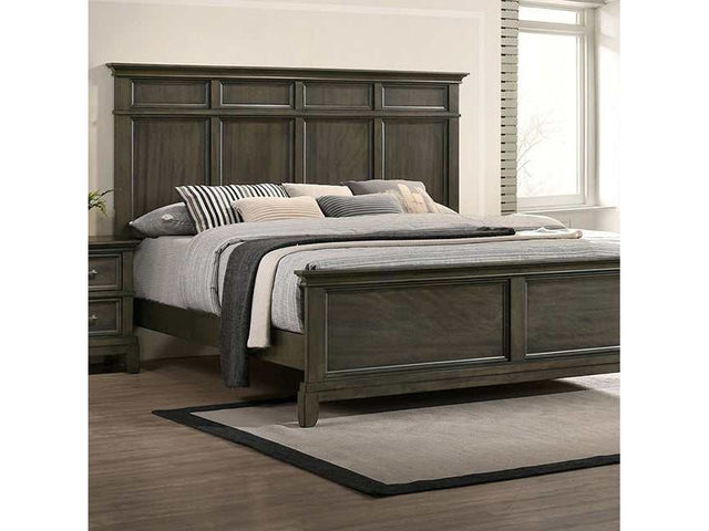 Houston Gray Queen Bed - Ornate Home