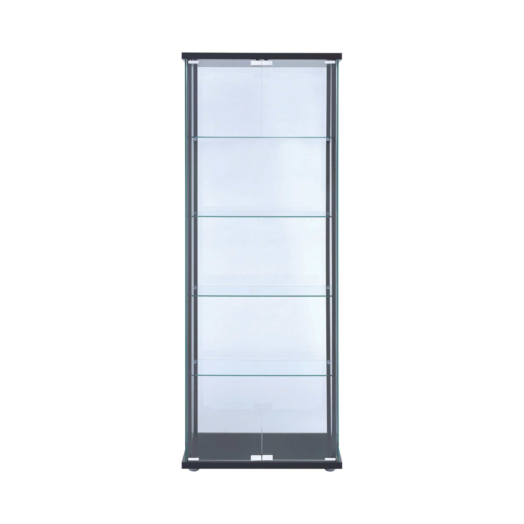 Huma Black Curio Cabinet - Ornate Home