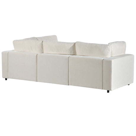 Humboldt Smart Modular Beige Sofa with  Features - Ornate Home
