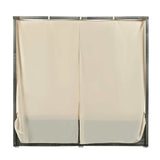 Huntington Adjustable Sun Bed With Curtain - Ornate Home