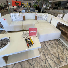 Sunny Natural White Modular Sectional / Create your own Style - Ornate Home