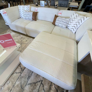 Sunny Natural White Modular Sectional / Create your own Style - Ornate Home