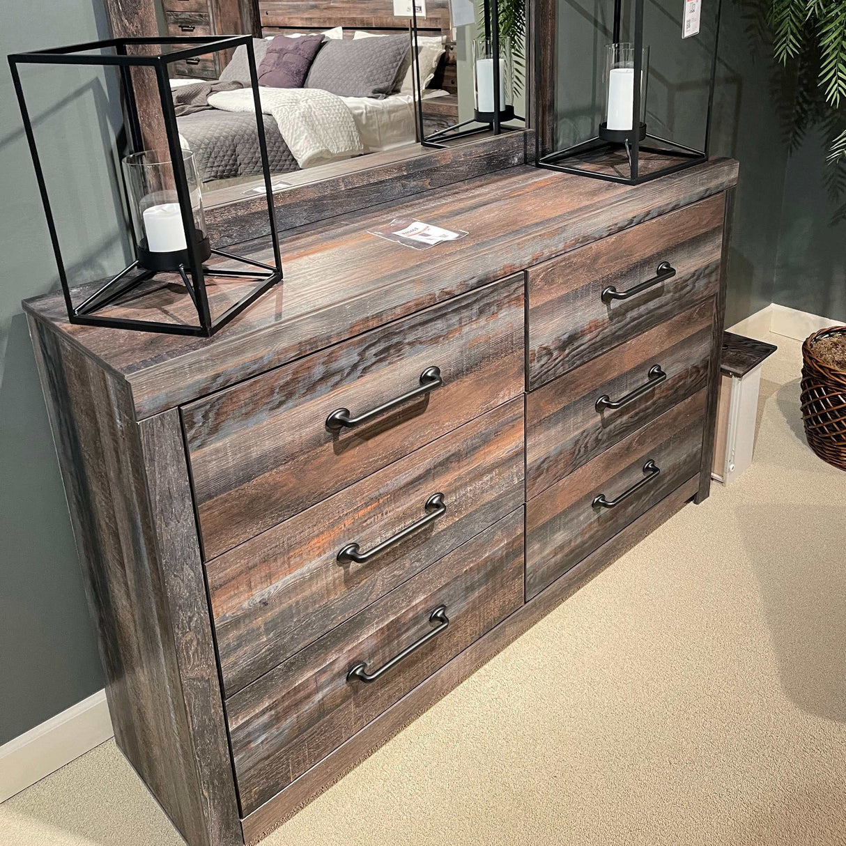 Drystan Multi Tone Dresser - Ornate Home