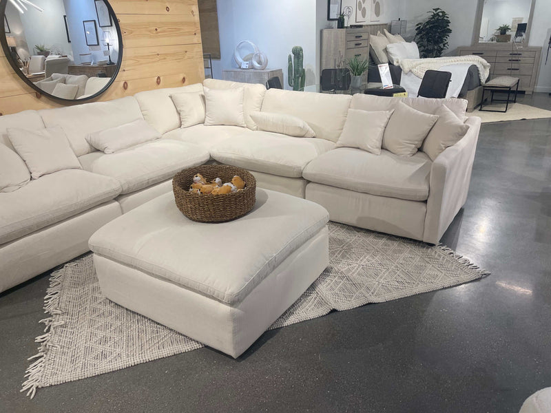 Pluma - Off-White - Modular Sectional Fabric - Create your own Style - Ornate Home