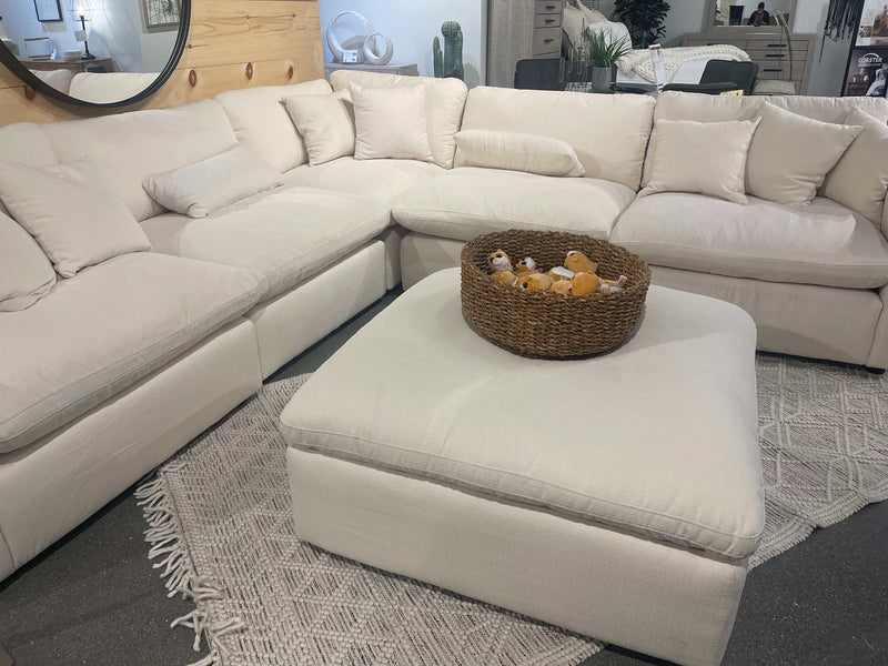 Pluma - Off-White - Modular Sectional Fabric - Create your own Style - Ornate Home