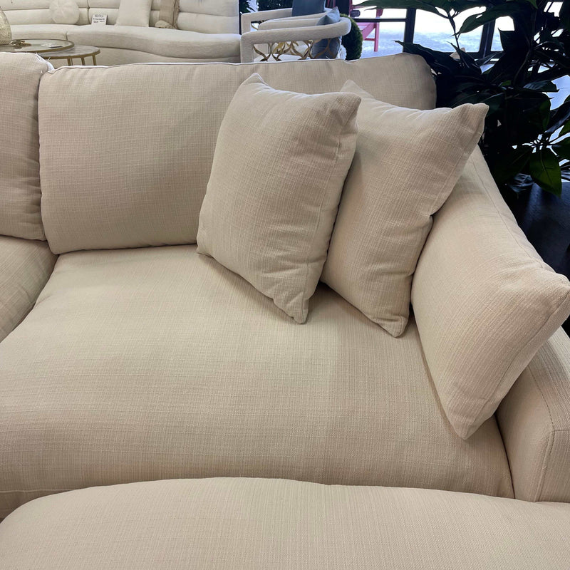 Pluma Ivory Modular Sectional Fabric Create your own Style