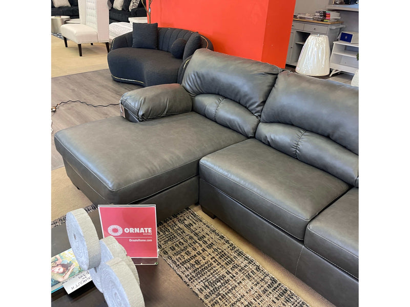 Rochester leather corner cheap couches