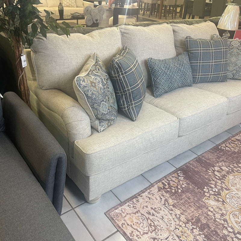 Traemore Beige Linen Sofa - Ornate Home