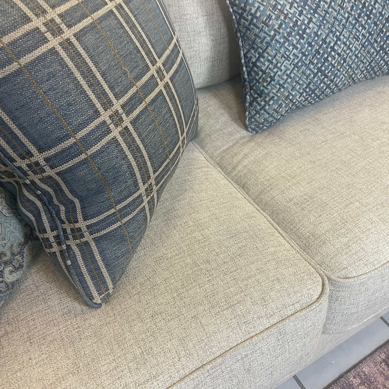 Traemore Beige Linen Sofa - Ornate Home