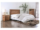 Ila Mahogany Eastern King Headboard - Ornate Home