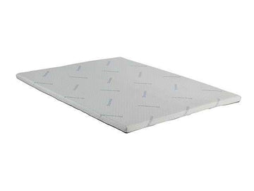 Ilene White Memory Foam California King Topper - Ornate Home