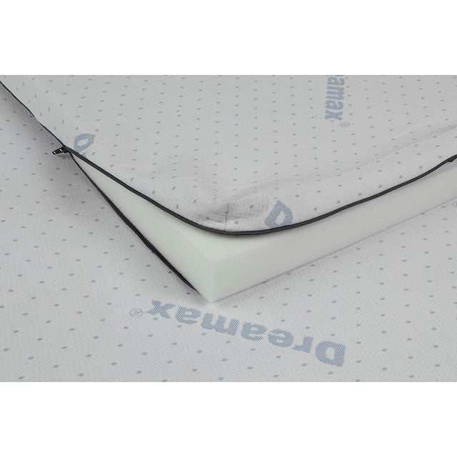 Ilene White Memory Foam Full Topper - Ornate Home