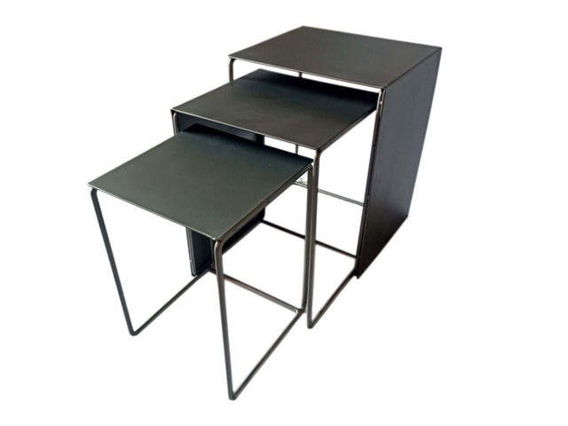 Imez Grey 3 Pc Nesting Table - Ornate Home