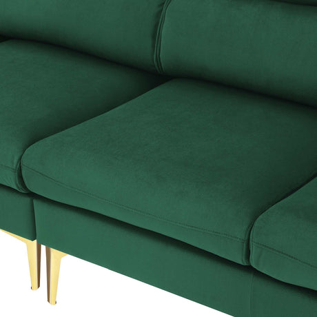 Imperial Convertible Flannel Sectional Sofa Left/Right Chaise for Flexibility - Ornate Home