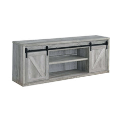 Irra Grey Driftwood 71" Tv Console - Ornate Home
