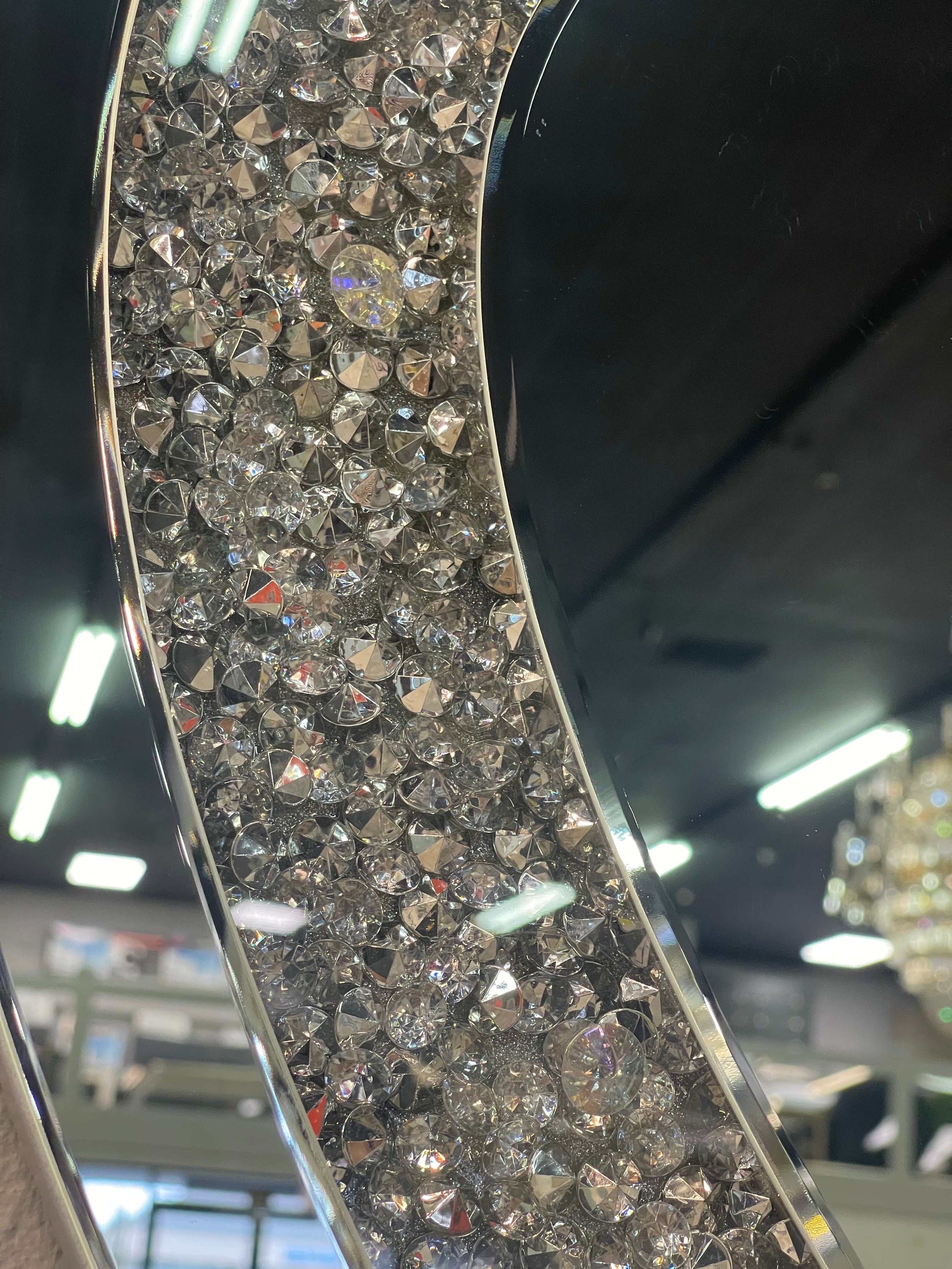 Issa Silver Heart Shape Wall Mirror - Ornate Home