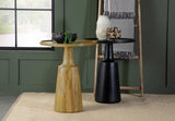 Ixia Black Stain Side Table - Ornate Home