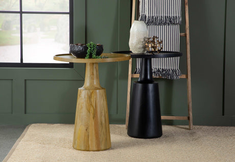 Ixia Black Stain Side Table - Ornate Home