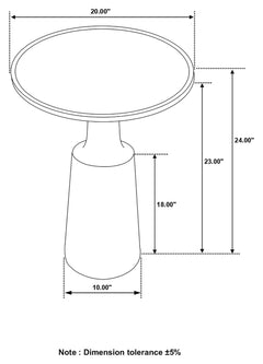 Ixia Natural Side Table - Ornate Home