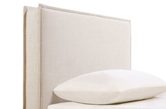 Izzy Sand Twin Headboard - Ornate Home