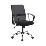Jace Black Mesh Back Office Chair - Ornate Home