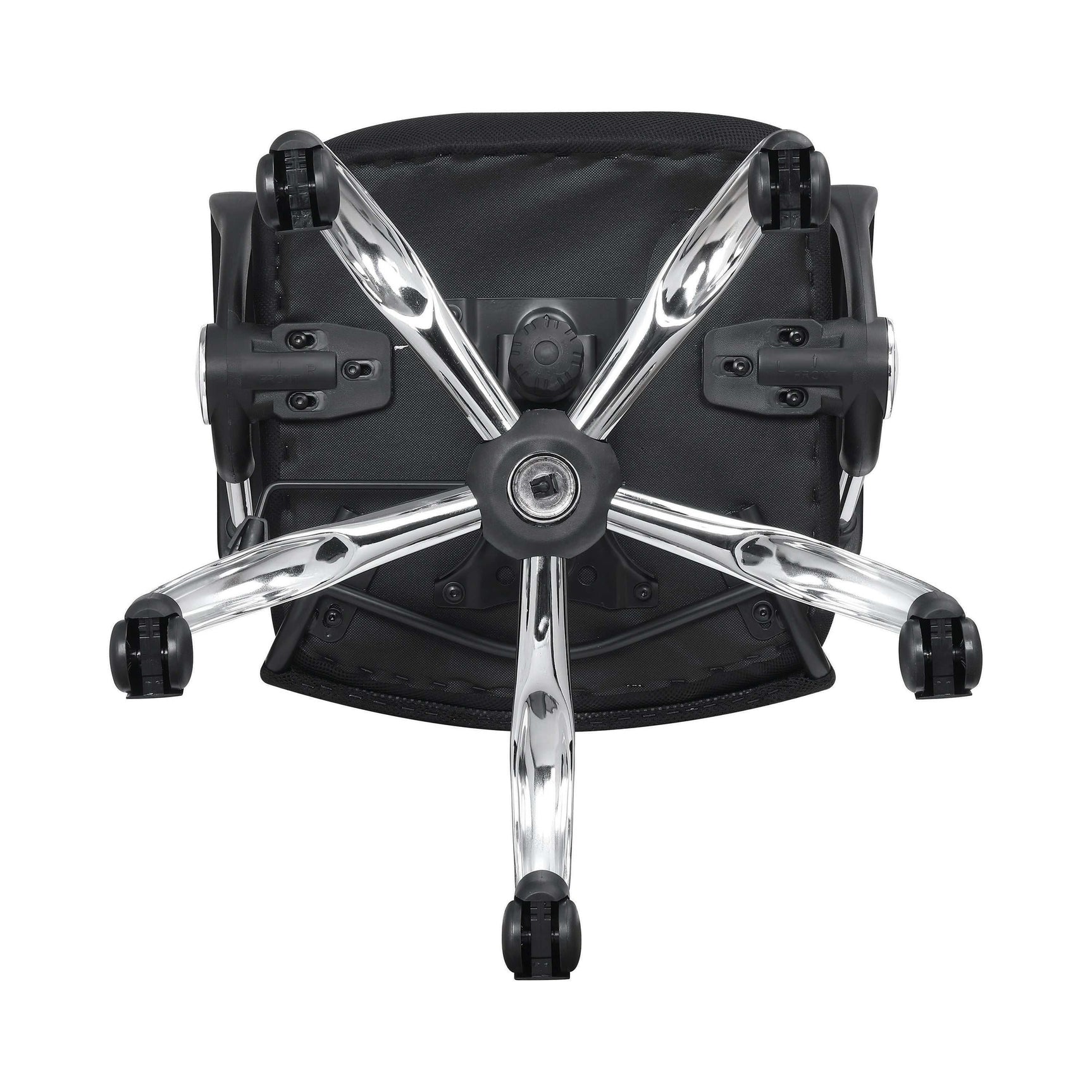 Jace Black Mesh Back Office Chair - Ornate Home