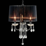 Jada Chrome/Black Ceiling Lamp - Ornate Home