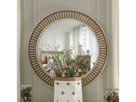 Jakarta Antique White Mirror - Ornate Home