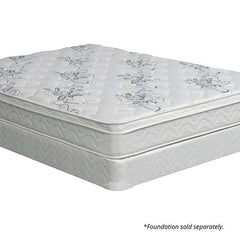 Jalen White 9" Euro Top Eastern King Mattress - Ornate Home