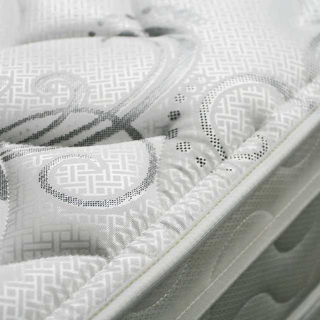 Jalen White 9" Euro Top Queen Mattress - Ornate Home