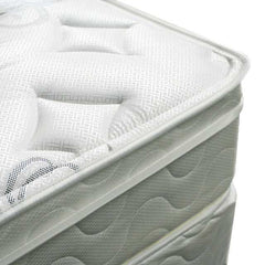 Jalen White 9" Euro Top Twin Mattress - Ornate Home
