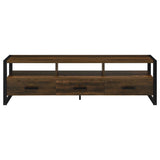 James Dark Pine 71" Tv Stand - Ornate Home