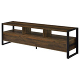 James Dark Pine 71" Tv Stand - Ornate Home