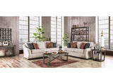 Jarrow Ivory Stationary Sofa & Loveseat 2pc - Ornate Home
