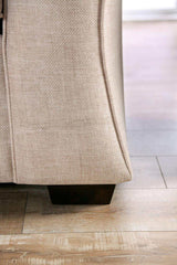 Jarrow Ivory Stationary Sofa & Loveseat 2pc - Ornate Home